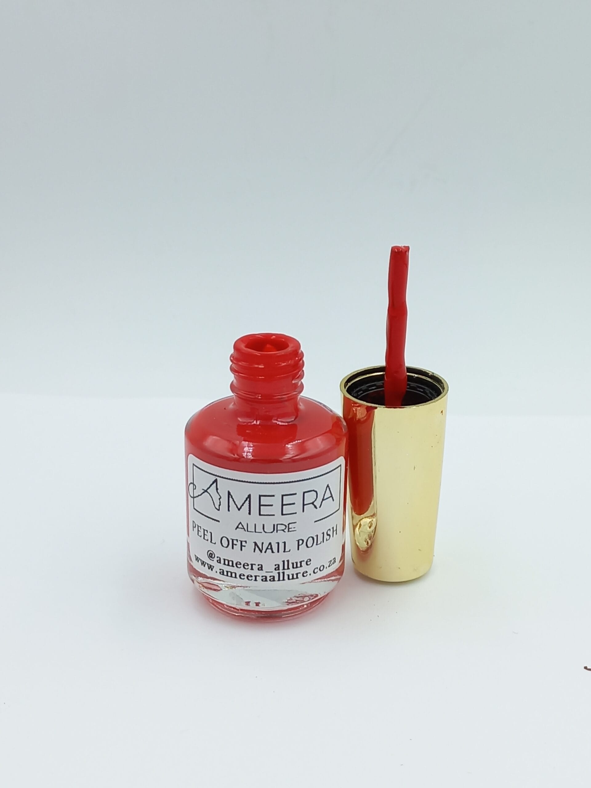 Peel Off Nail Polish Scarlet Collection (6pc) Ameera Allure